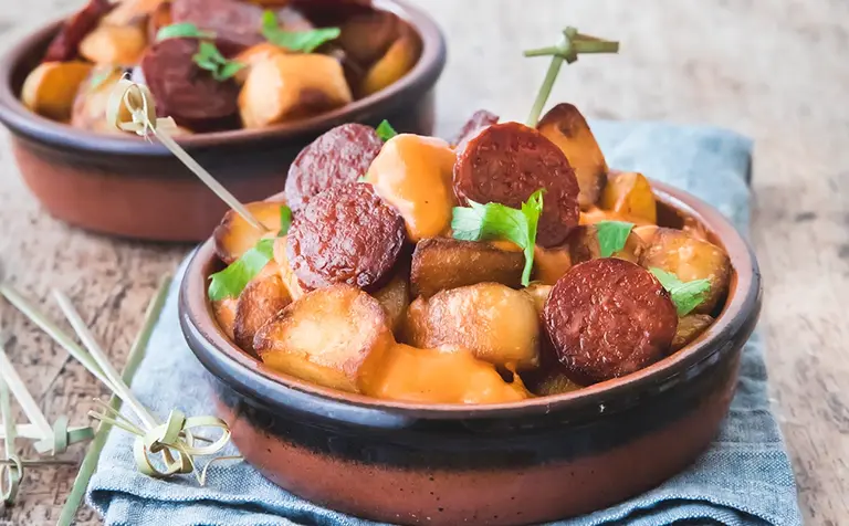 Patatas Bravas - Chorizo Doux à Griller