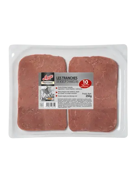 Les tranches de boeuf charolais Les tranches de boeuf charolais, Aoste Professionnel