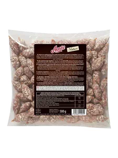 Bouchées de saucisson sec nature Bouchées de saucisson sec nature, Aoste Professionnel