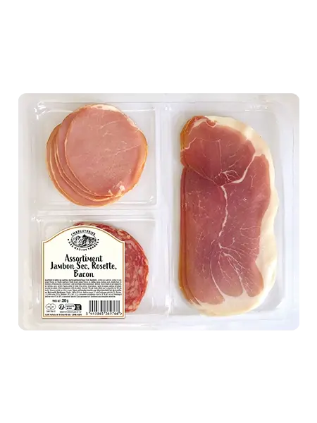 Assortiment - Jambon Sec - Rosette - Bacon