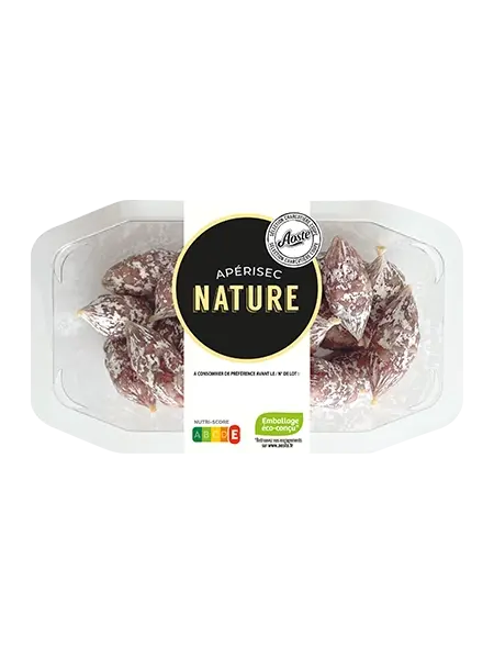 BOUCHEES AOSTE NATURE 130G - APERISEC novo 19607