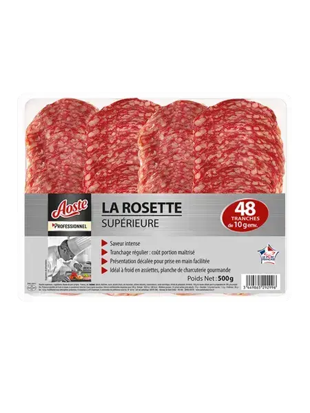 La rosette prétranchée 48 tranches classiques La rosette prétranchée 48 tranches classiques, Aoste Professionnel