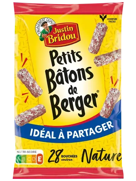 Les petits Bâtons de Berger nature, format familial, Justin Bridou Les petits Bâtons de Berger nature, format familial, Justin Bridou, Justin-Bridou
