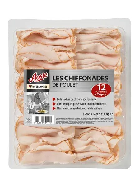 Chiffonnades de poulet Chiffonnades de poulet