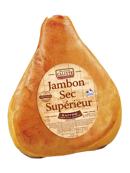 Le jambon sec supérieur Raffiné, Maison Calixte Le jambon sec supérieur Raffiné, Maison Calixte, Maison-Calixte