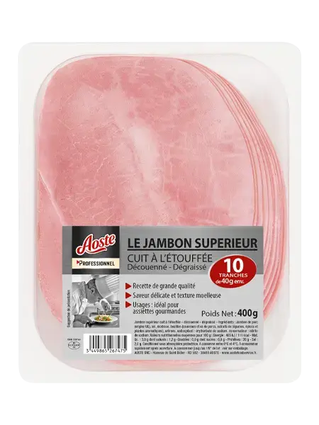 Jambon cuit supérieur à l'étouffée Jambon cuit supérieur à l'étouffée, Aoste Professionnel