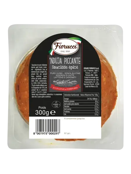 Nduja Piccante Nduja Piccante, Fiorucci